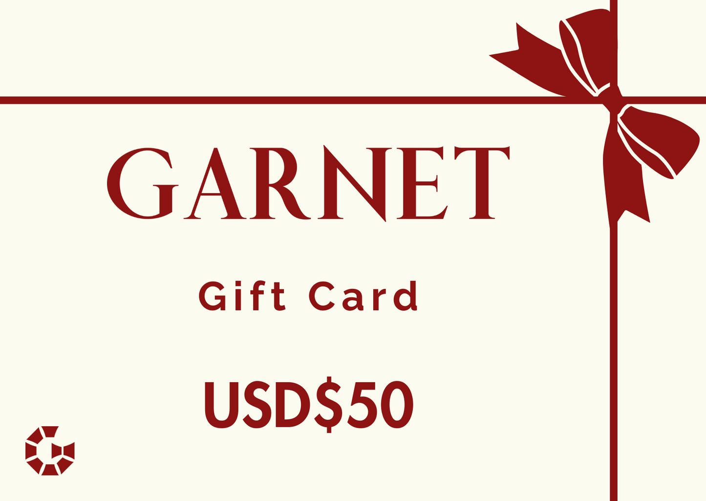 Garnet Gift Card